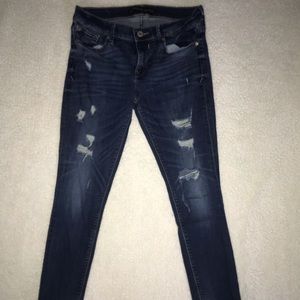 Express ripped jeans